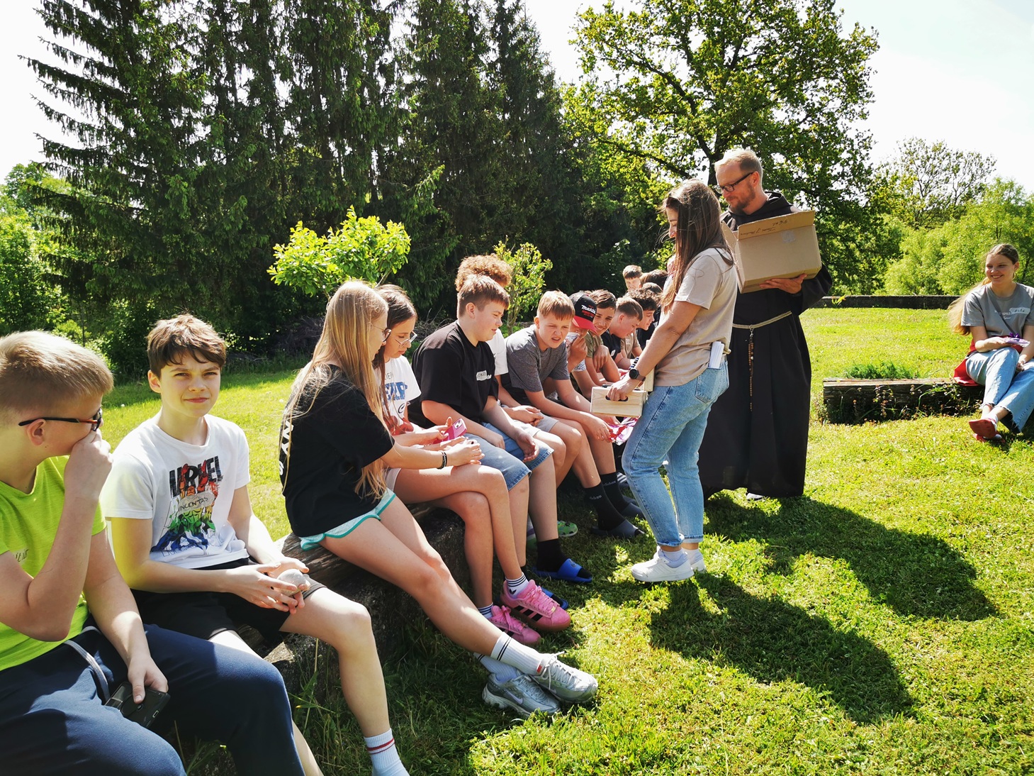 Gegužės 28-29 d. 7C ir 7D klasių rekolekcijos 