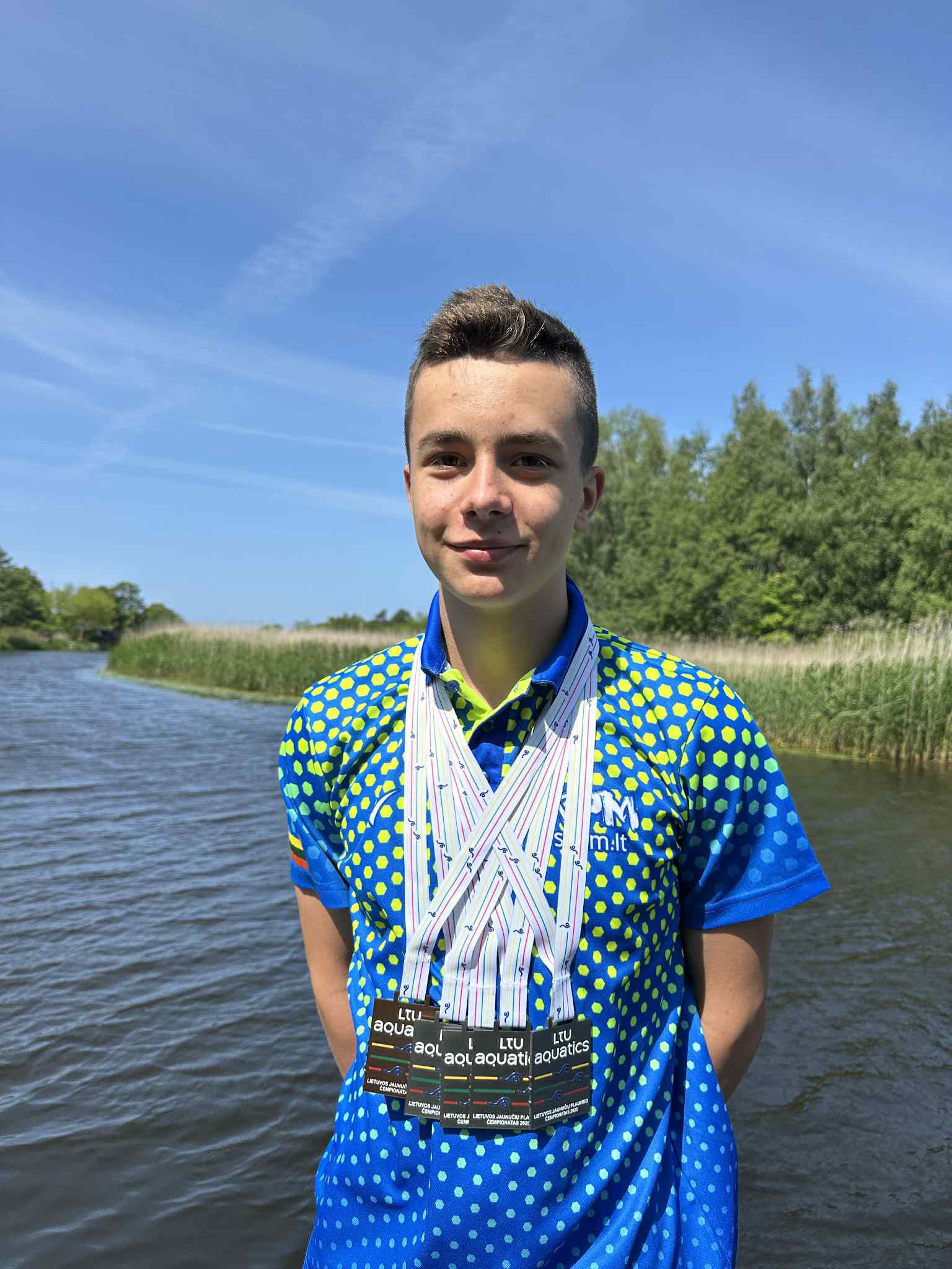 Dovydas Vasiliauskas (7b klasė) 2025m. birželio 12-14 Klaipėdoje vykusiame Lietuvos jaunimo-jaunučių čempionate asmeninėse rungtyse iškovojo du sidabro medalius