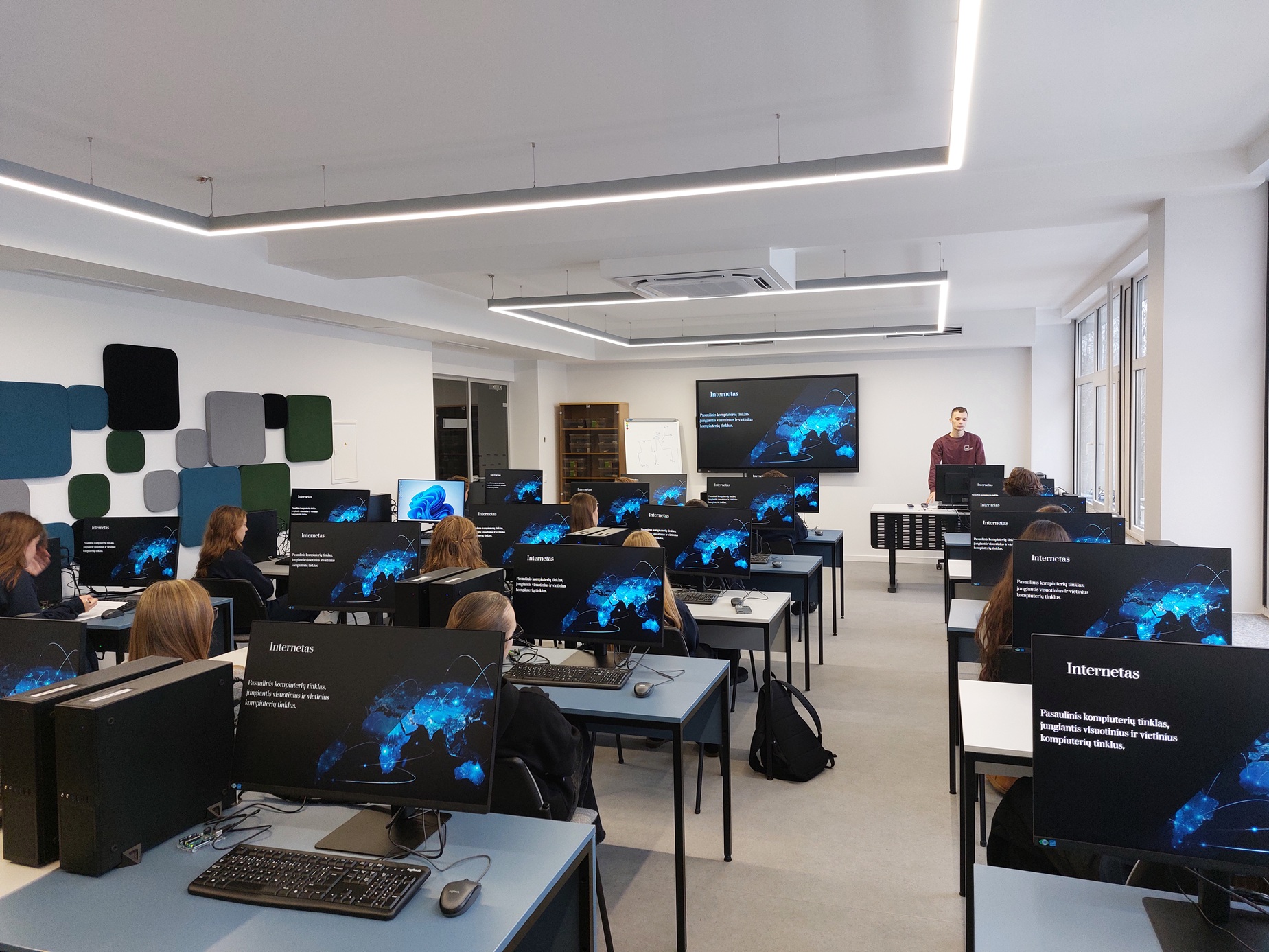 Dalyvavome KTU užsiėmime